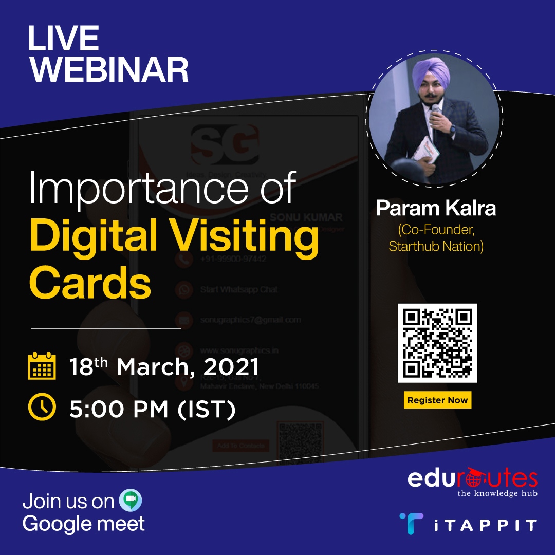 Importance of Digital Visiting Cards