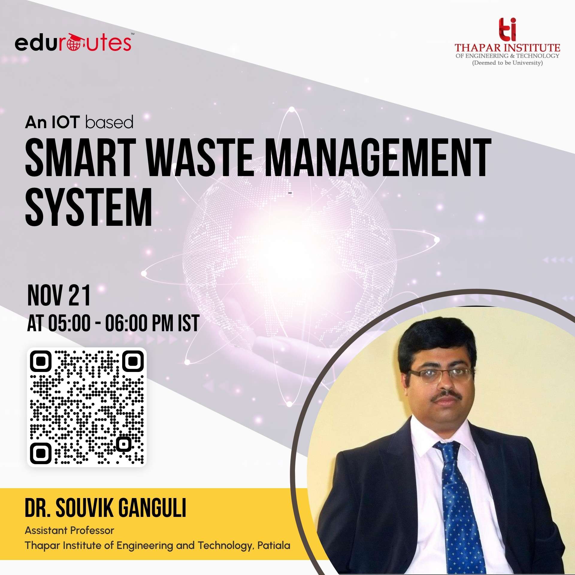 An IoT Based Smart Waste Management System